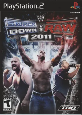 WWE SmackDown vs. Raw 2011 box cover front